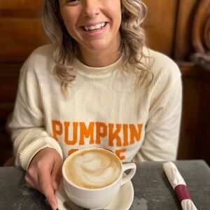 MV Sport Pumpkin Spice Crewneck Sweater